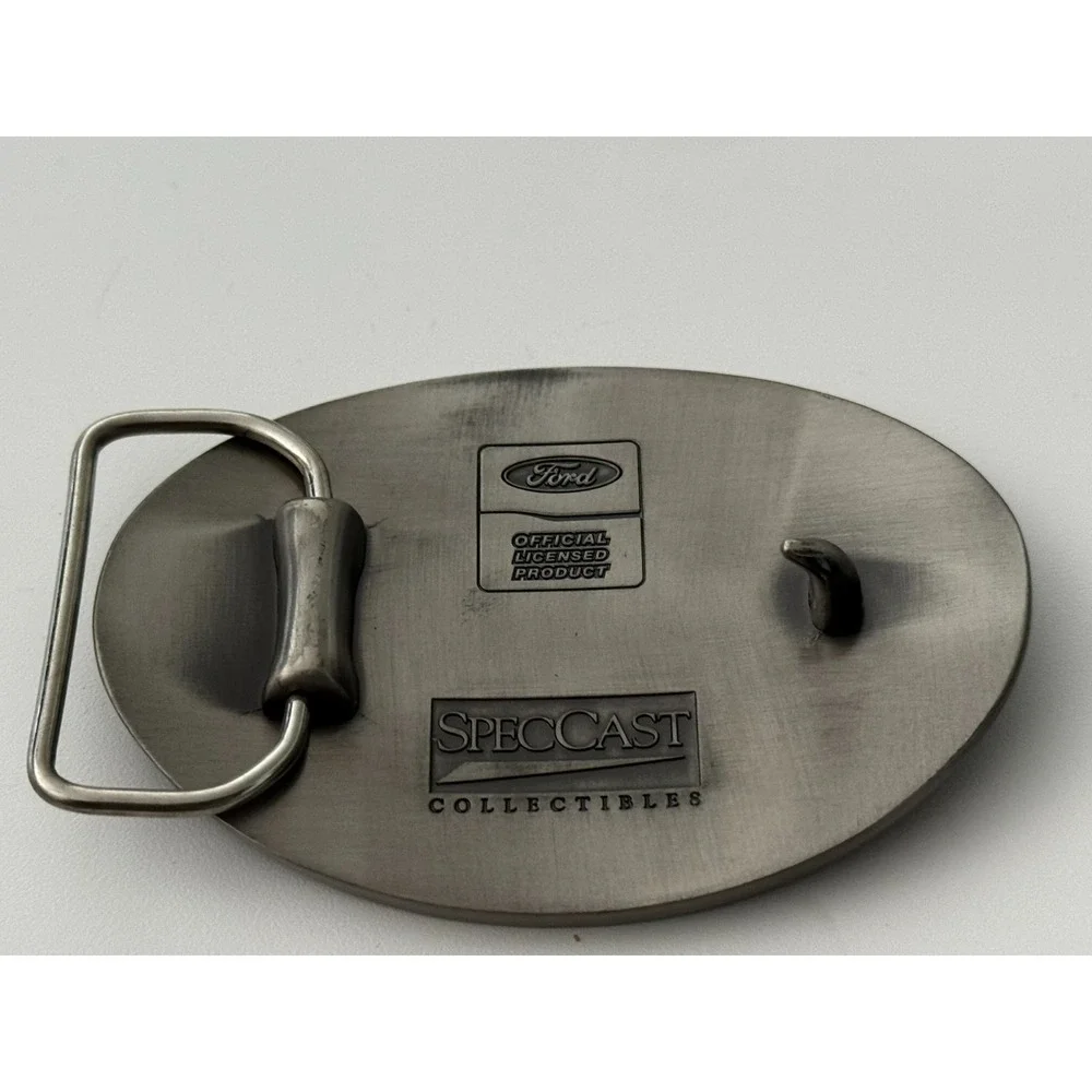 Built Ford Tough Ford Belt Buckle Blue Licensed‎